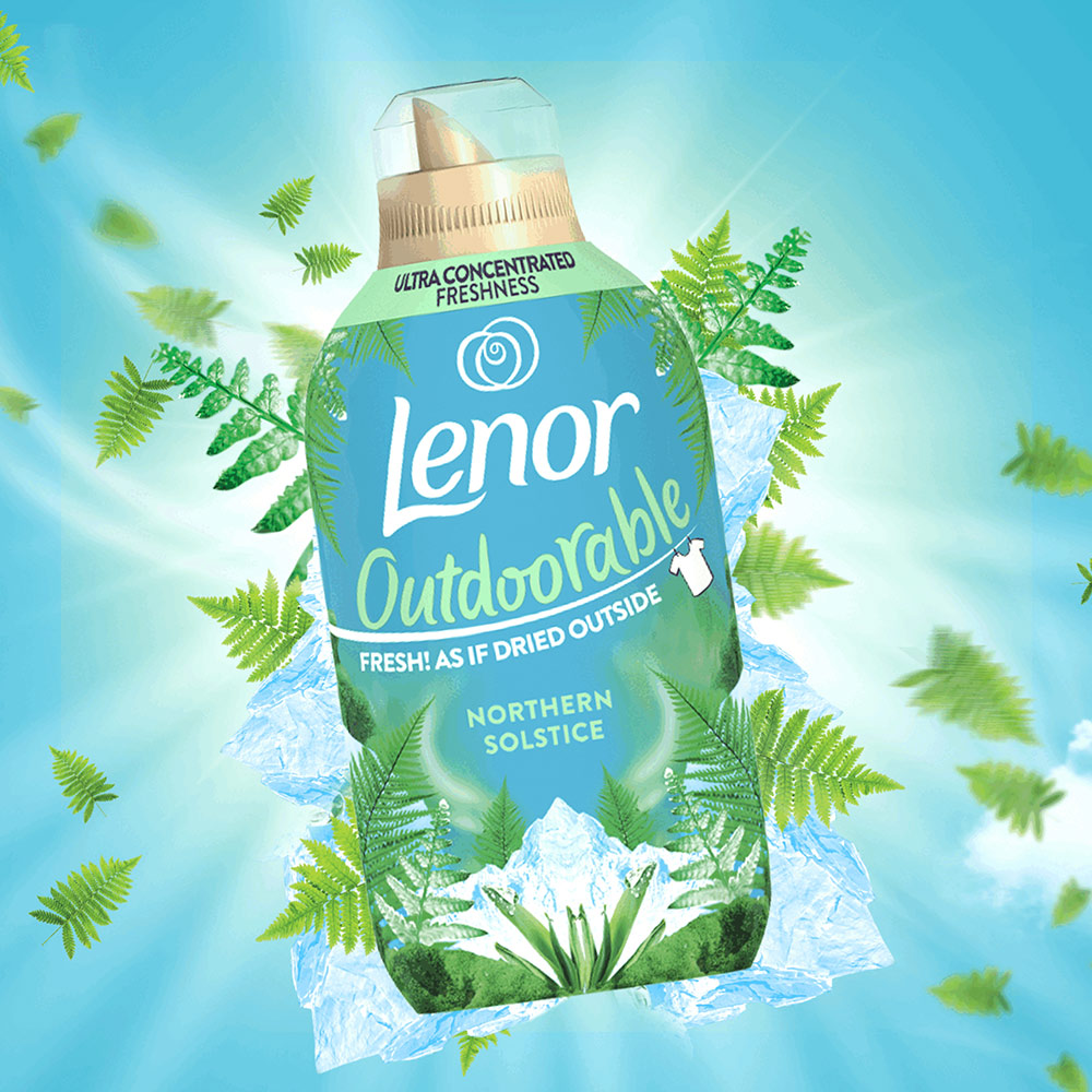 Lenor Outdoorable Northern Lights Fabric Conditioner 35 Washes 490ml Image 6