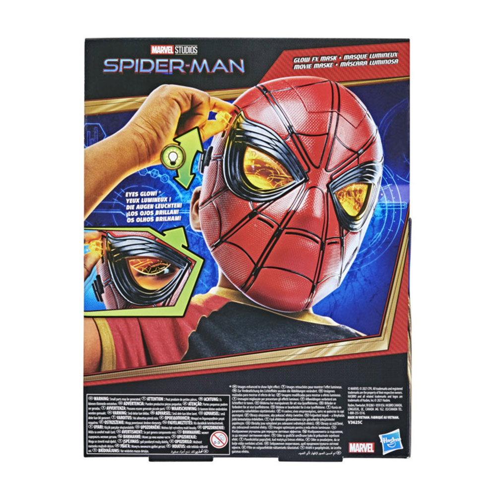 Hasbro Marvel Spider-Man Glow FX Mask Image 3