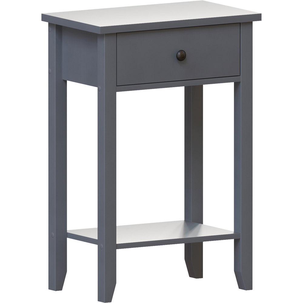 Vida Designs Windsor Single Drawer Grey Console Table Image 2