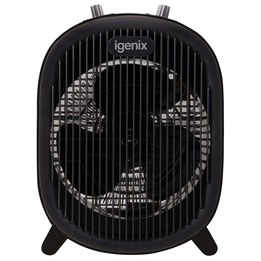 Igenix Black Upright Fan Heater 2000W Image 1