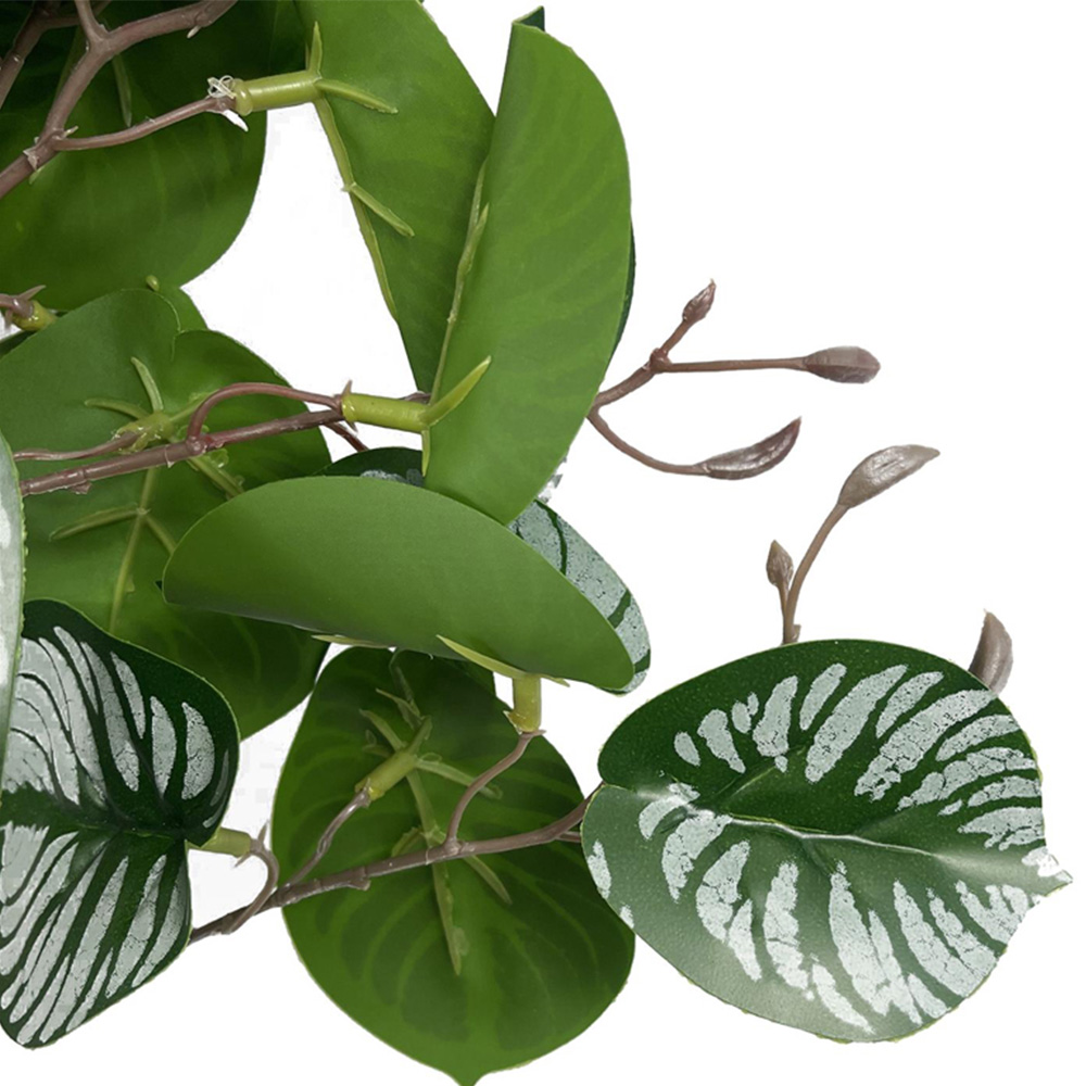 Leaf Zebra Foliage Artificial Spray Stem 70cm 6 Pack Image 4