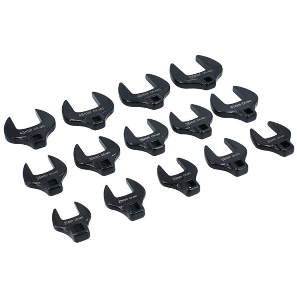 Laser 4713 14 Piece 1/2 inch Crows Foot Wrench Set Image 5