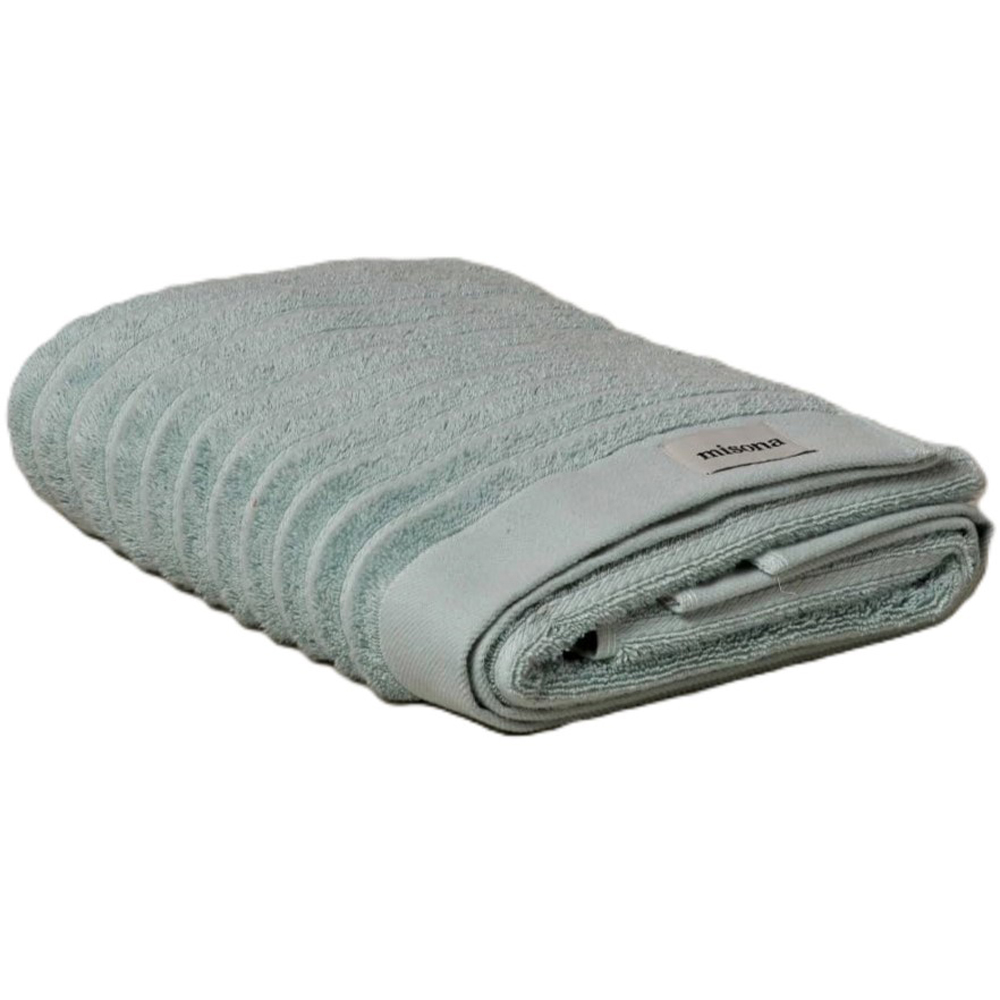 Misona Organic Cotton Duckegg Bath Towel Image 1