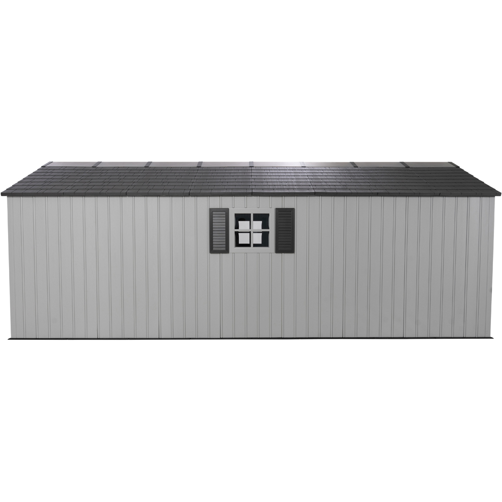 Lifetime Products 8 x 20ft Double Door Garden Storage Shed Image 3