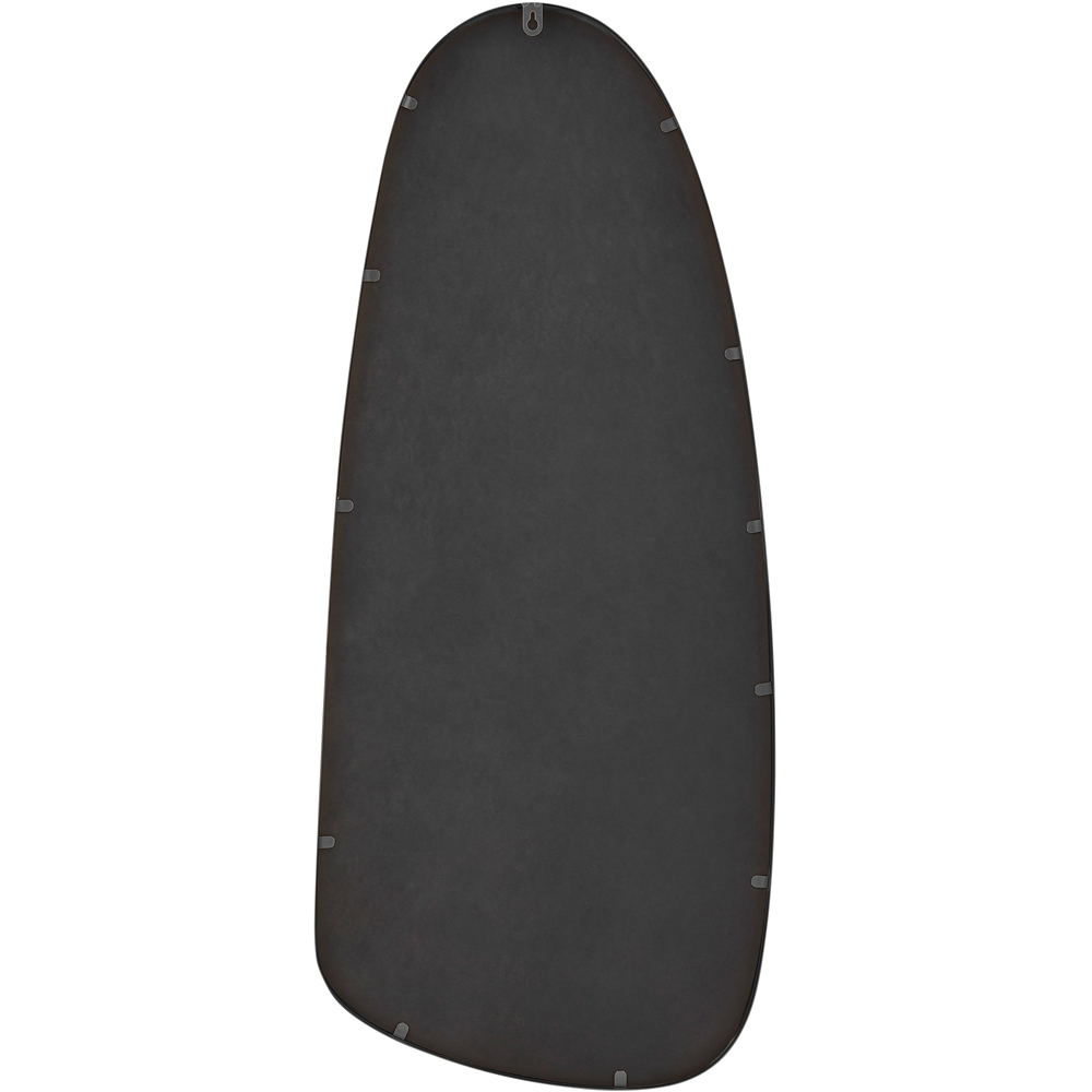 Furniturebox Elise Abstract Pebble Black Wall Mirror 94.5 x 39cm Image 5