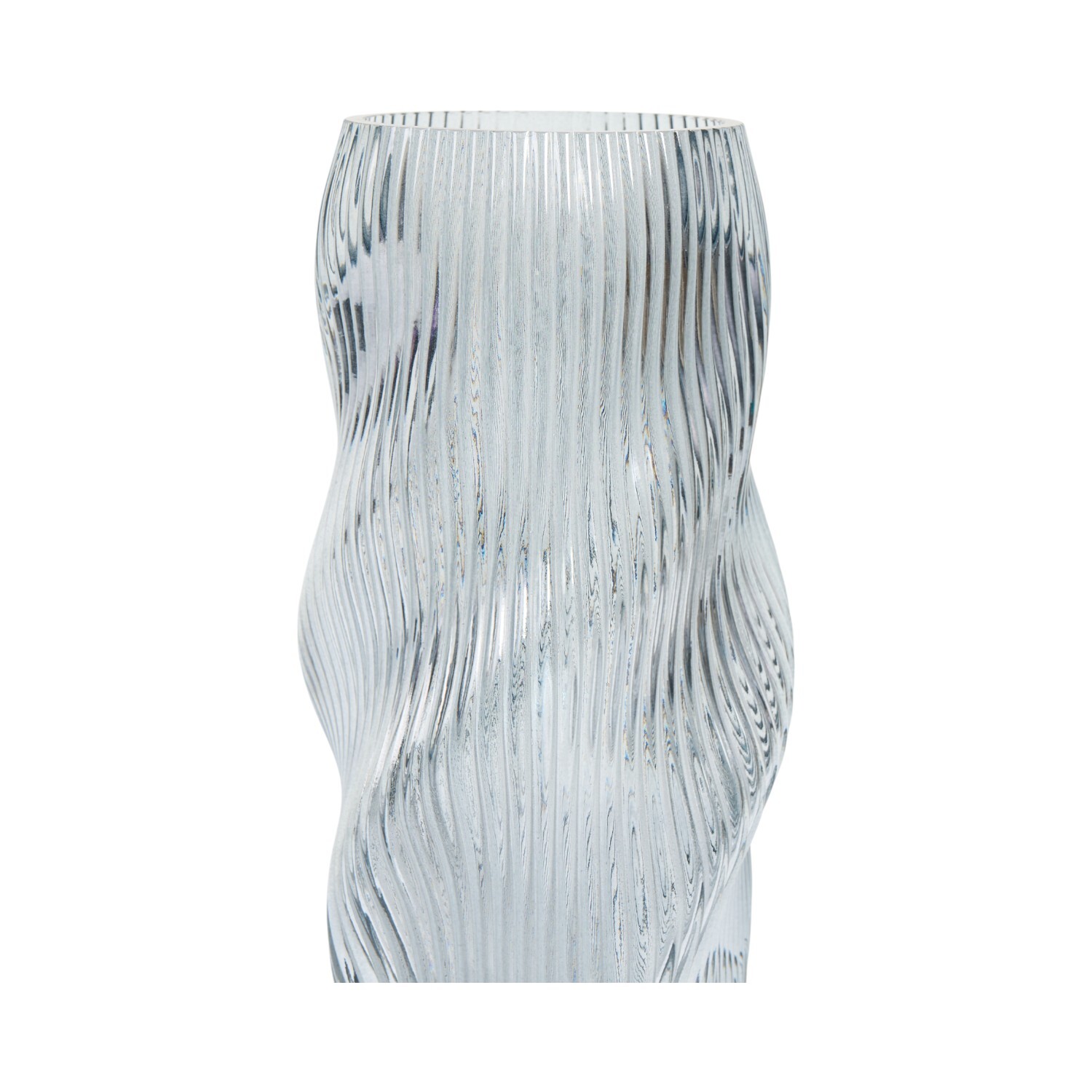 Alayna Swirl Ribbed Vase Image 4