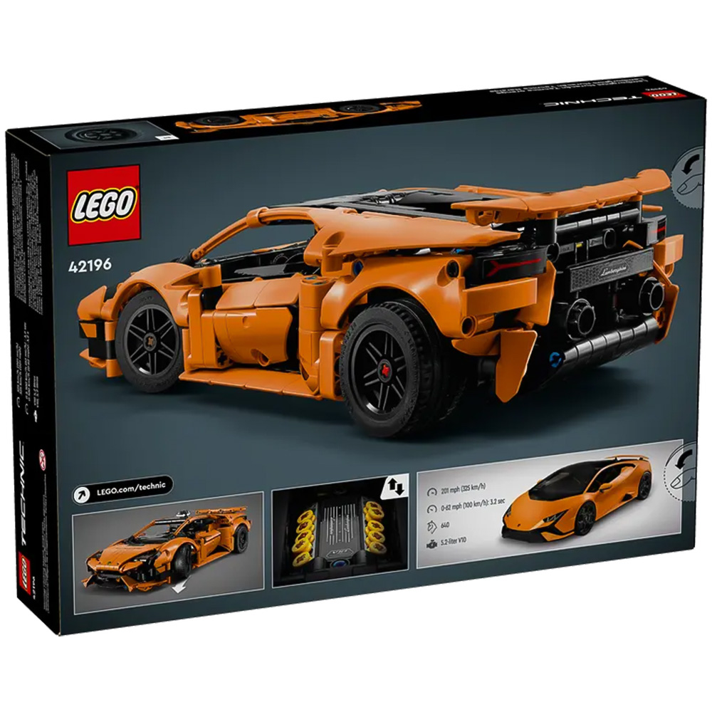 Lego Technic 42196 Lamborghini Huracán Set Image 5