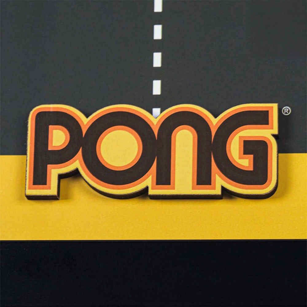 Atari Pong 3D Wall Art 37.5 x 28.6cm Image 3