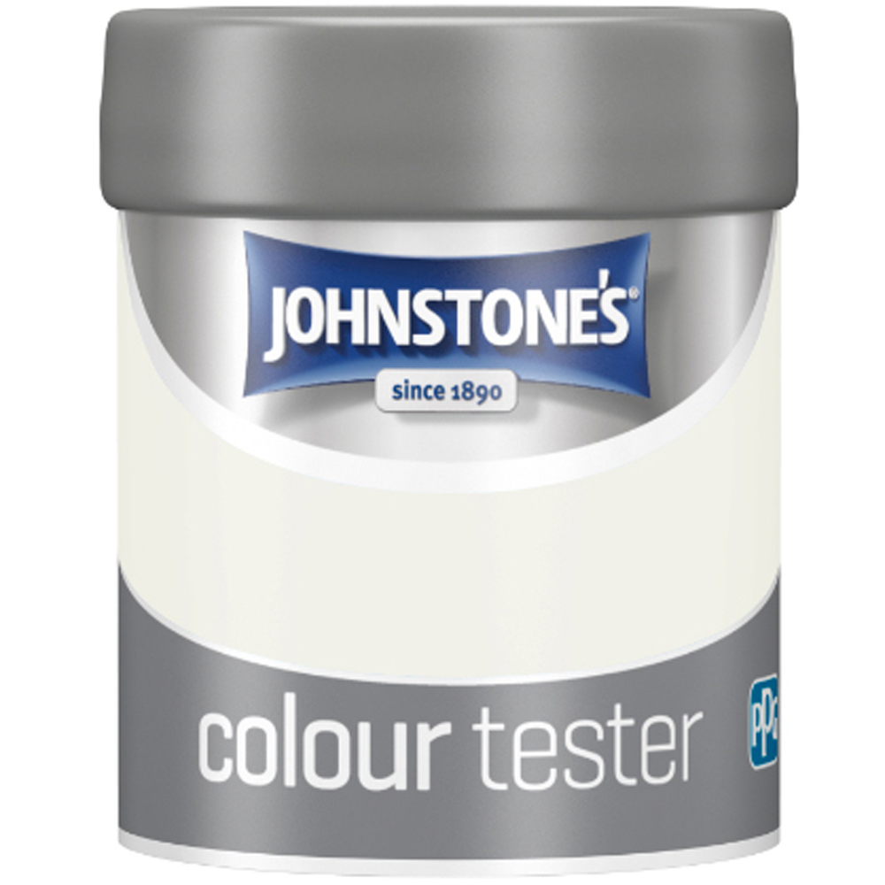 Johnstone's Antique White Matt Emulsion Tester Pot 75ml Image 2