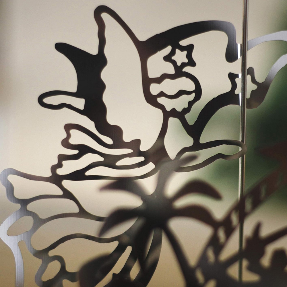 Marco Paul Nativity Festive Scene Metal Tealight Holder Christmas Decoration Image 3