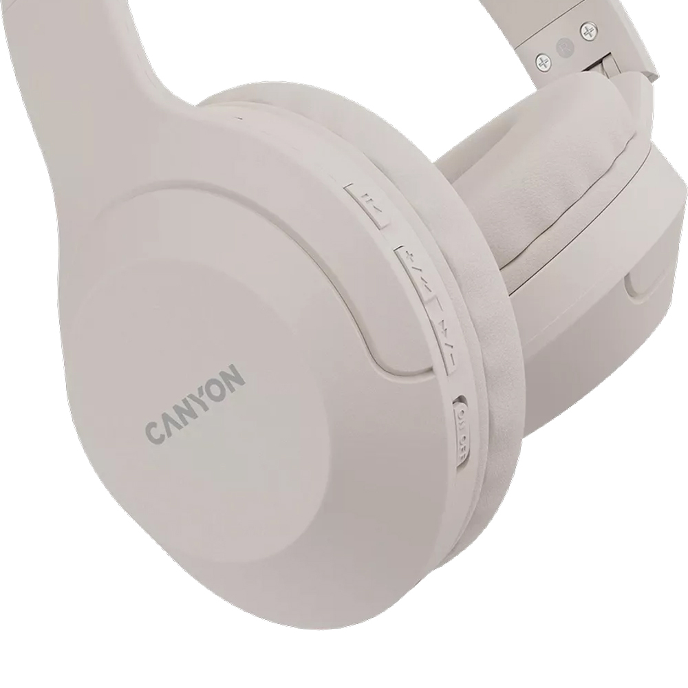 Canyon BTHS-3 Beige Bluetooth Headset Image 4