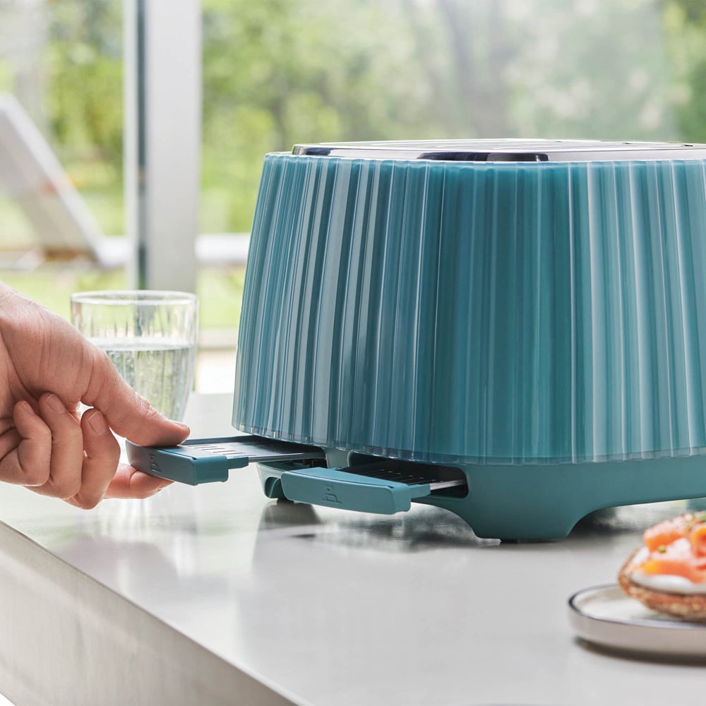 De'Longhi DL3306 Ballerina Laguna Green 4 Slice Toaster Image 8