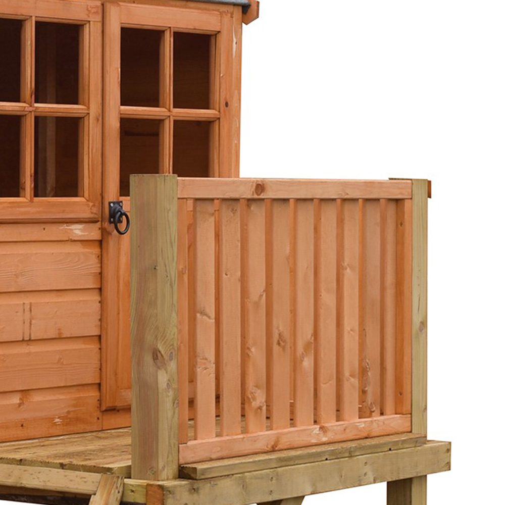 Shire Bunny Playhouse with Platform 4 x 4ft Image 4