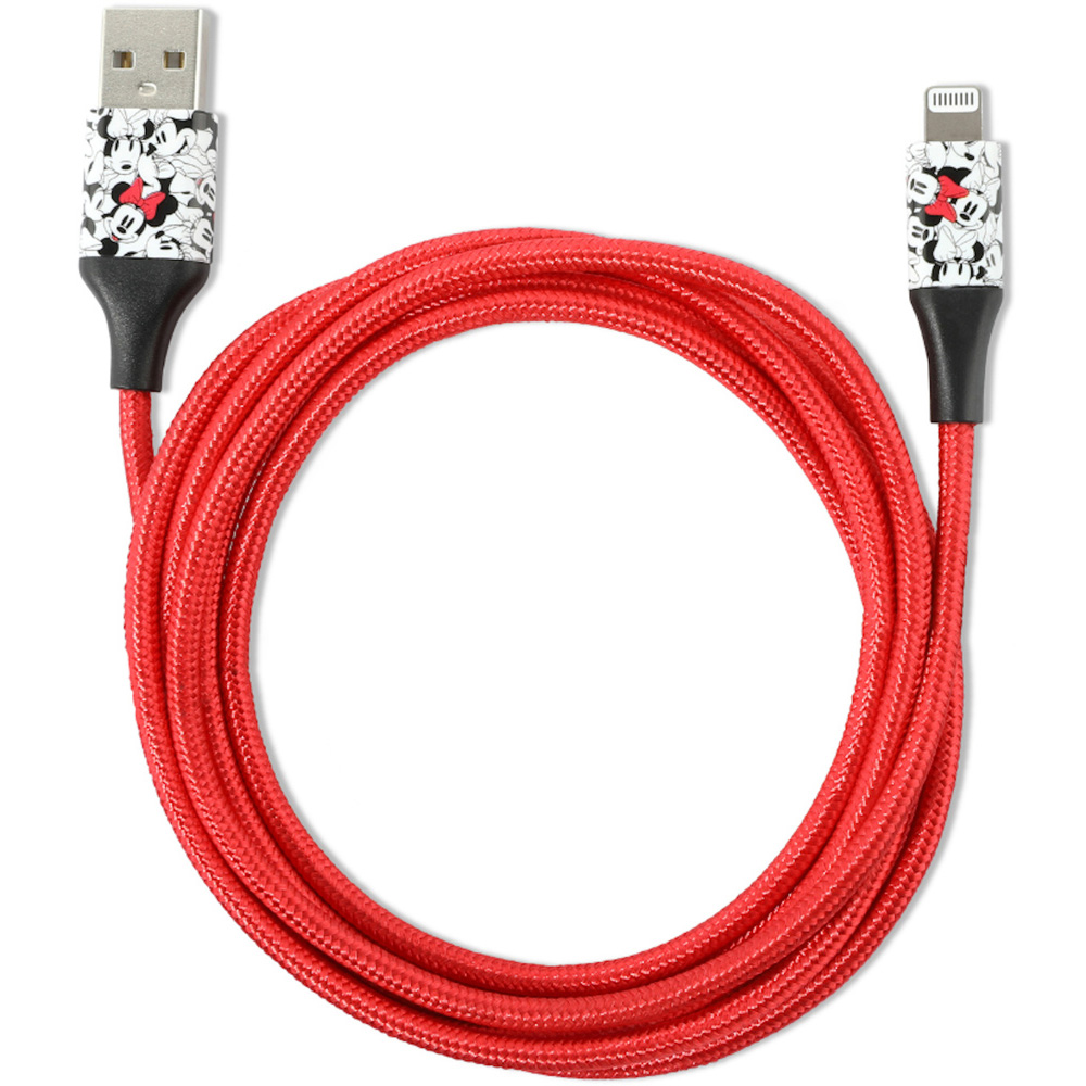 Disney Minnie Face Lightning to USB Cable 1.8m Image 1