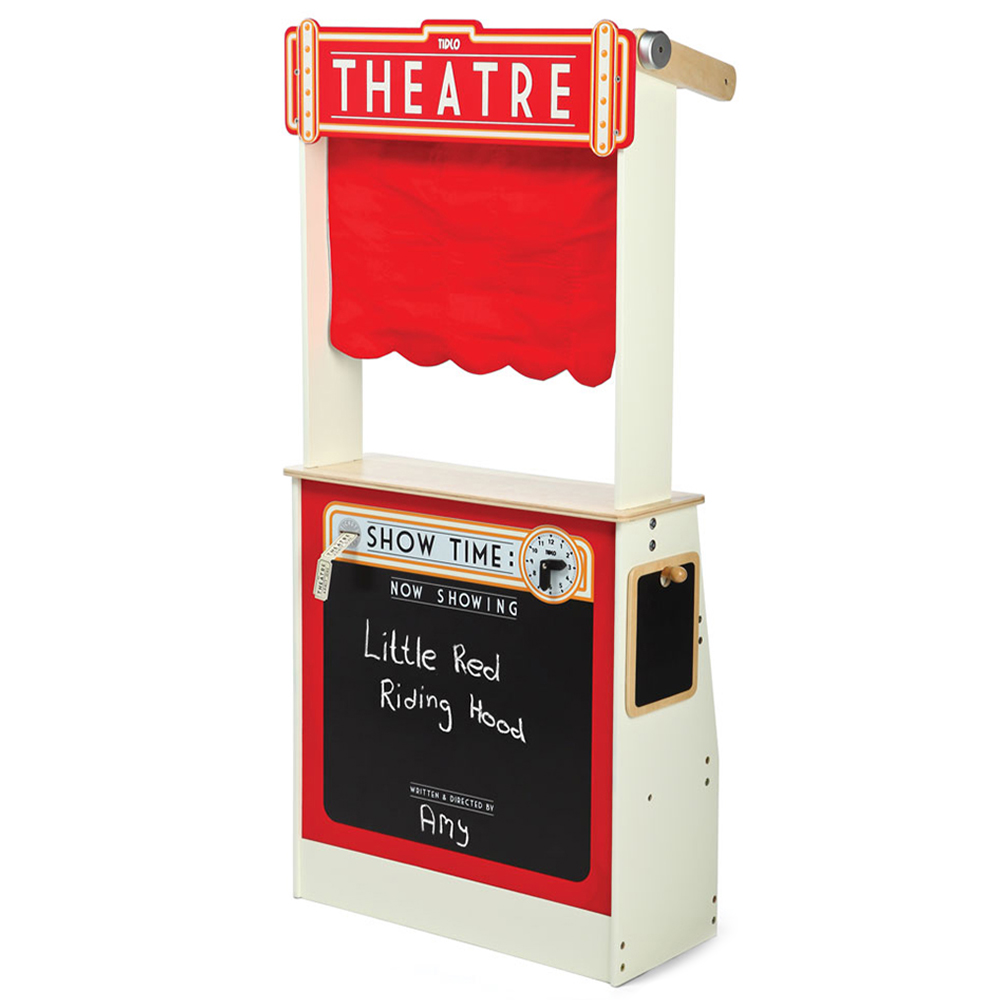 Tidlo Kids 2 in 1 Play Shop And Theatre Image 3