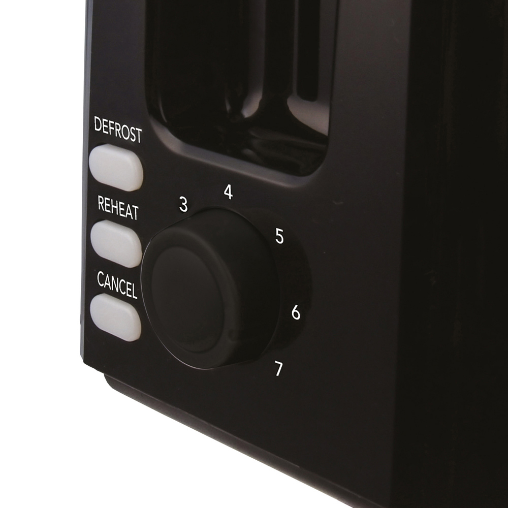 Igenix IG3012 Black 2 Slice Toaster 750W Image 5