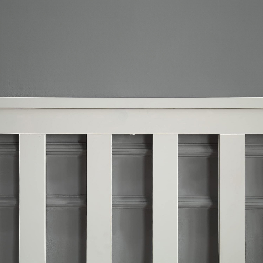 Portland Single Wooden Bed Frame with Mattress Image 4