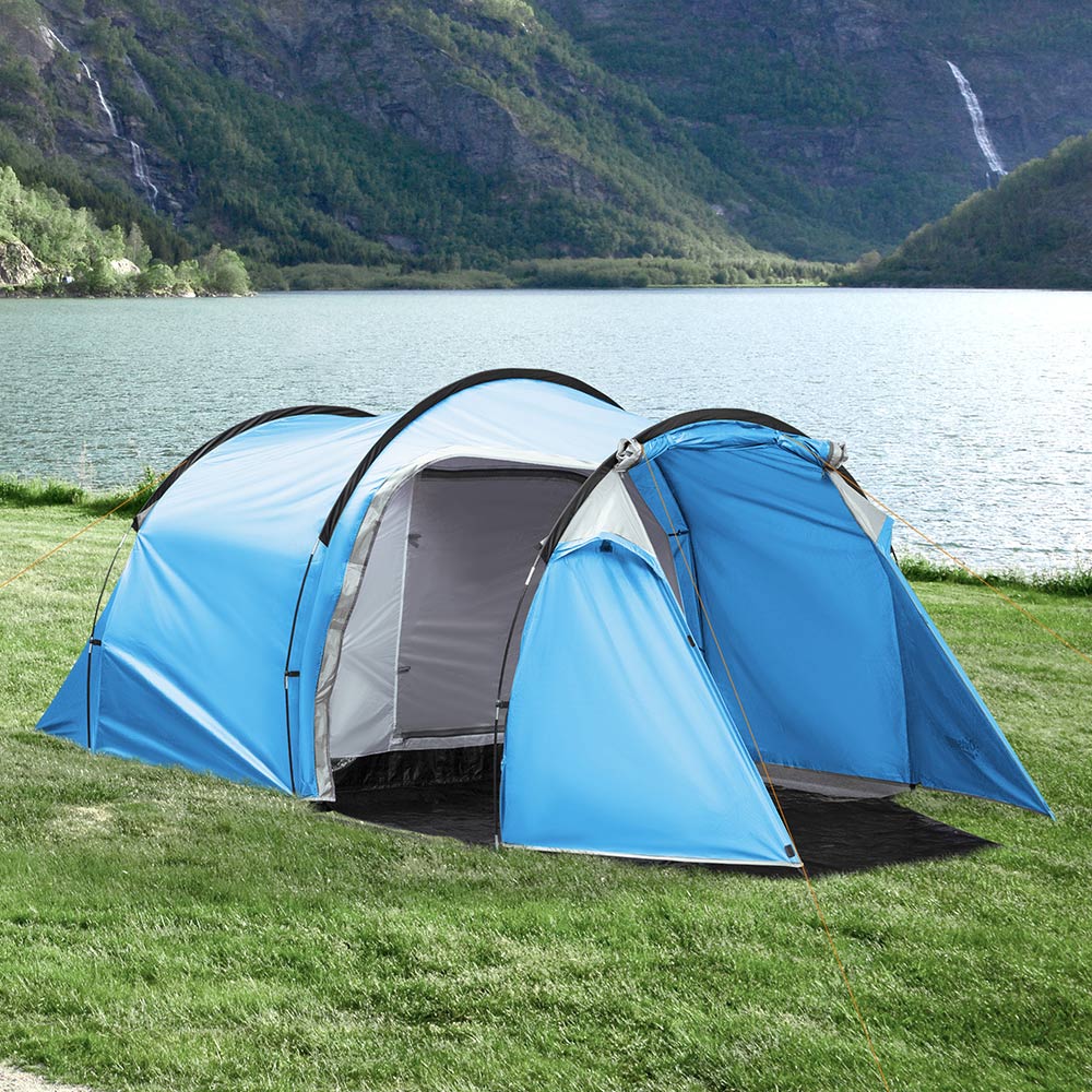 Shop camping