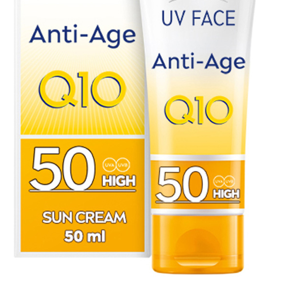 Nivea Sun UV Face Q10 Anti Age Sun Cream SPF50 50ml Image 3