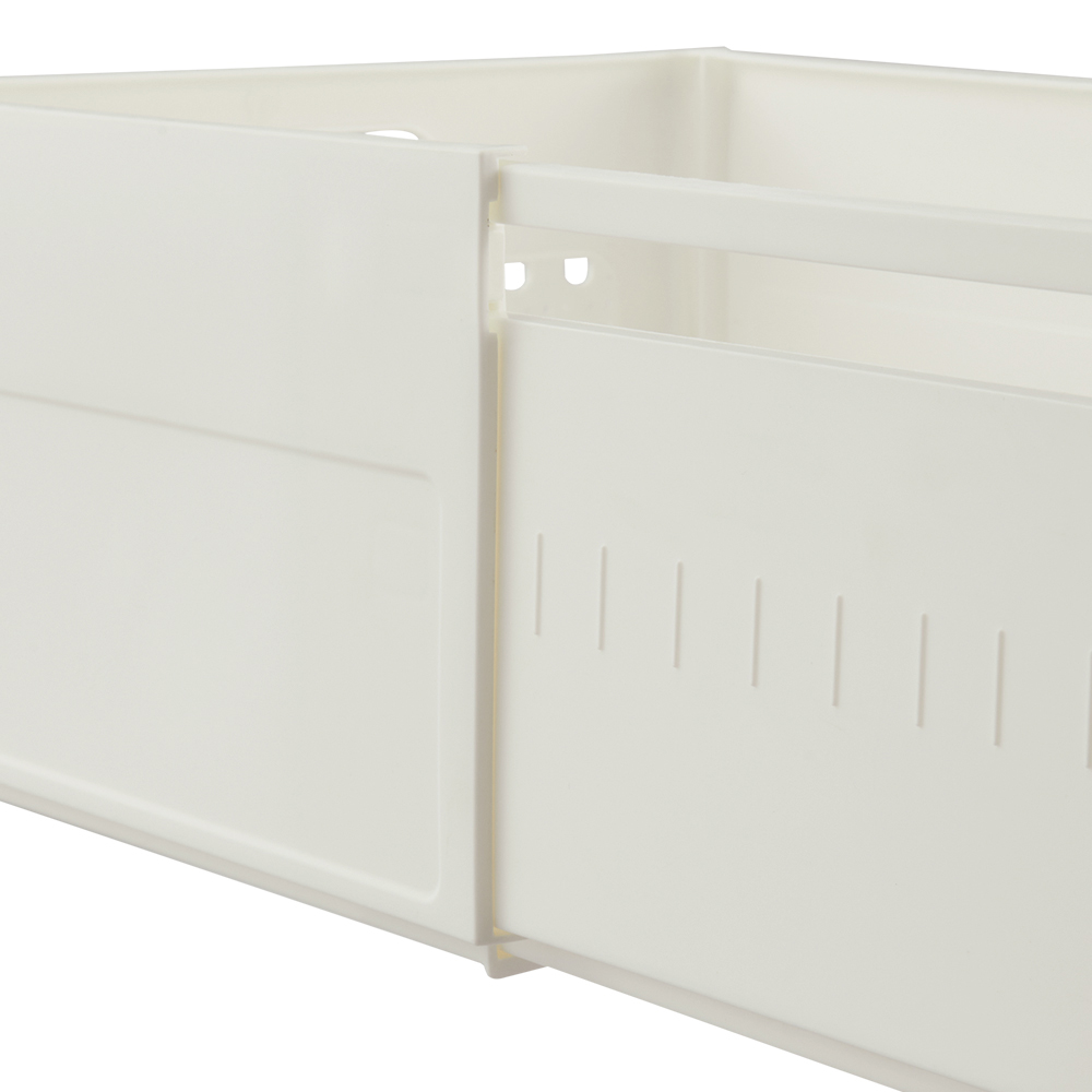 H&O Direct Small Plastic Expandable Storage Organiser Image 4