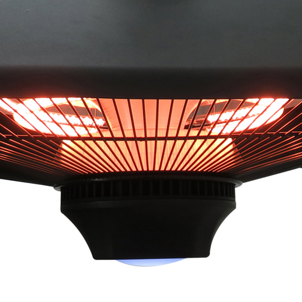 Outsunny Ceiling Heater Black 2kw Image 4