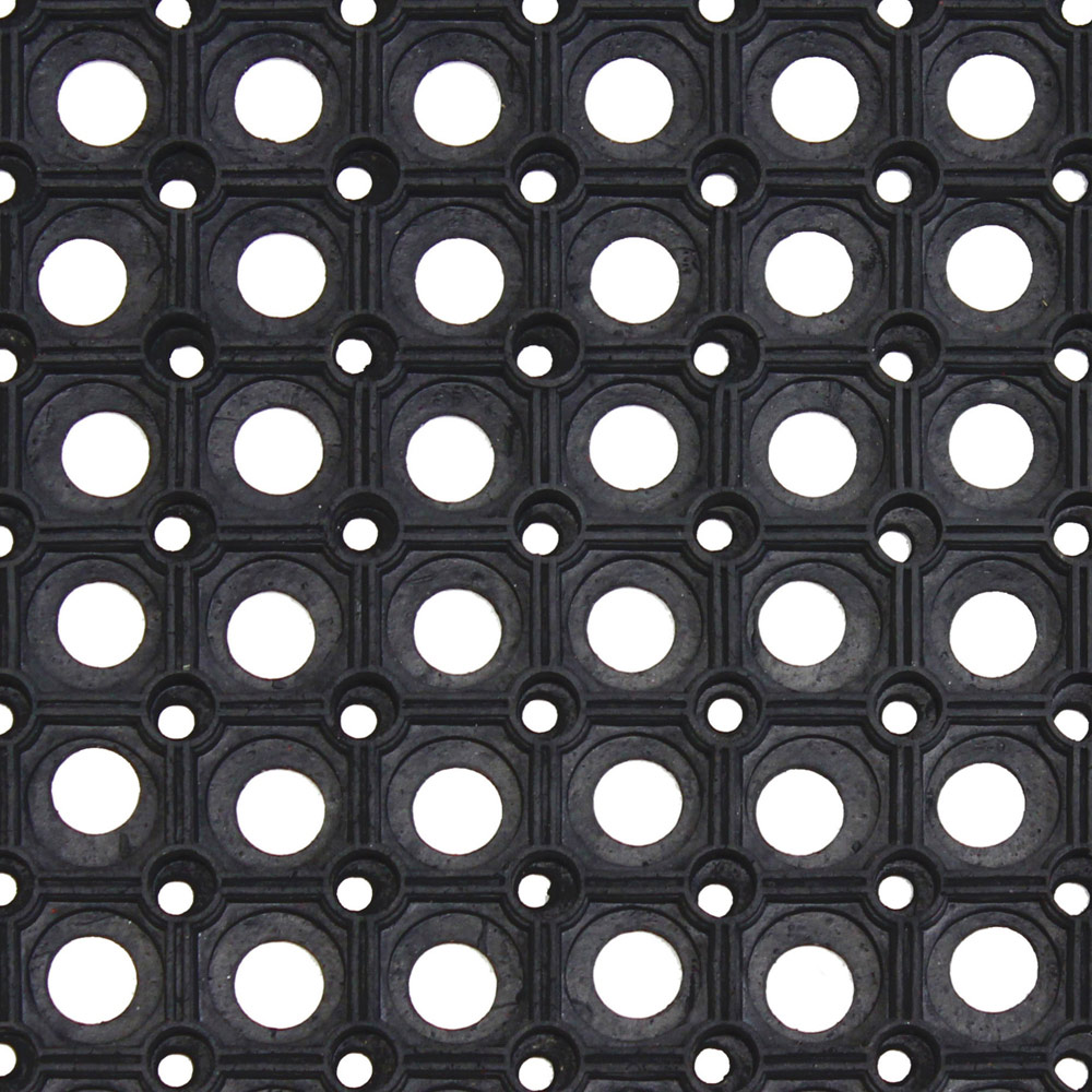 JVL Rondo Rubber Ring Doormat 40 x 60cm Image 5