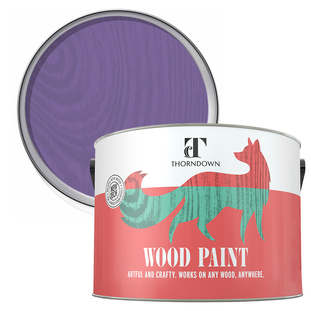 Thorndown Purple Divine Satin Wood Paint 2.5L Image 1