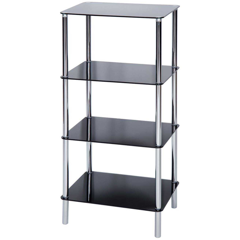 Sierra Four Tier Square Shelving Unit Image 2