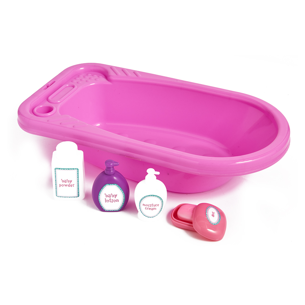 wilko Baby Nice and Clean Bath Tub with Accessories Image 2