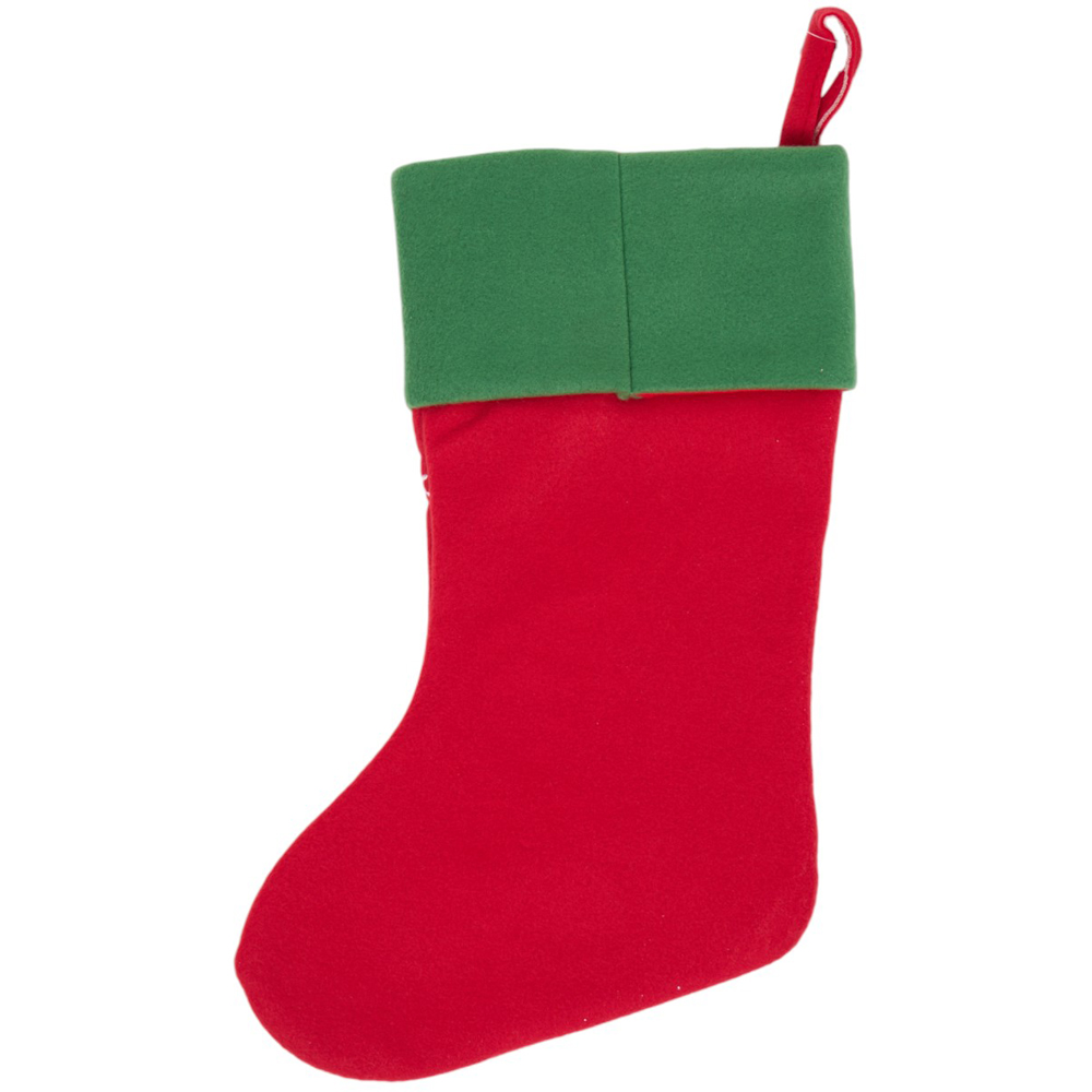 Santa / Reindeer Christmas Stocking Image 7