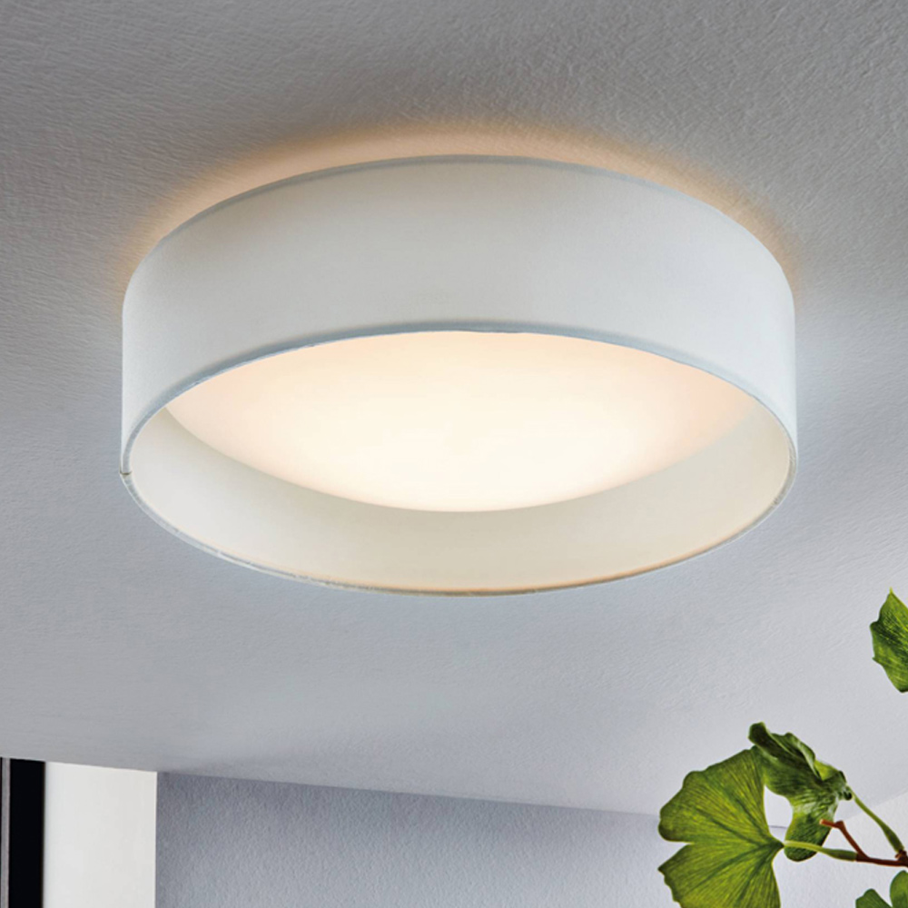 EGLO Pasteri LED White Ceiling Light Image 2