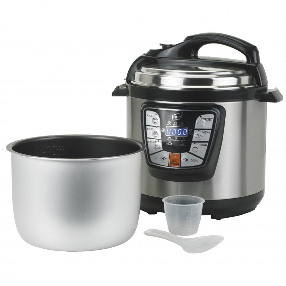 Neo Stainless Steel Pressure Cooker 6L Image 4