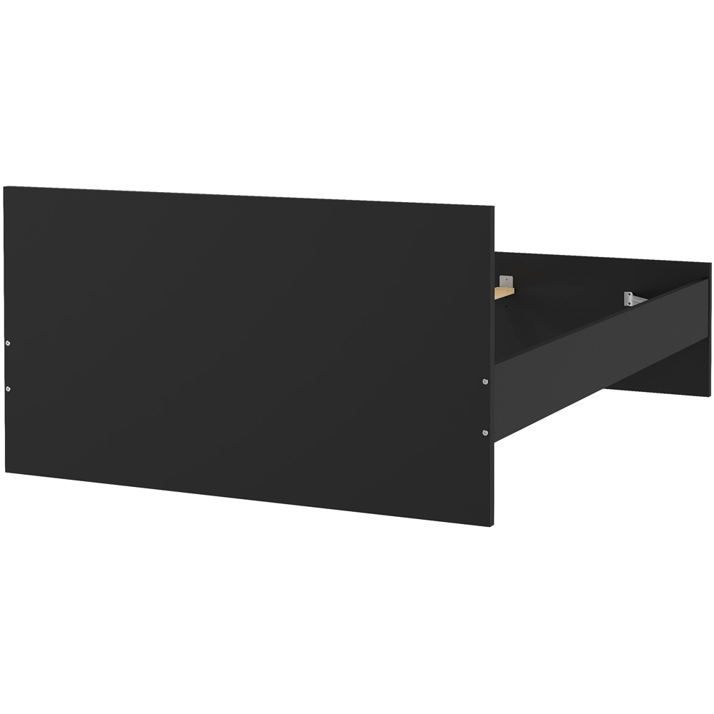 Florence Double Matt Black Bed Frame Image 6