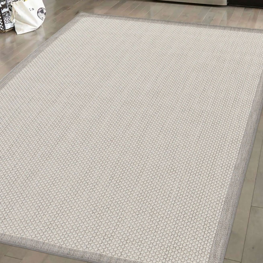 Homemaker Border Grey Rug 120 x 170cm Image 4