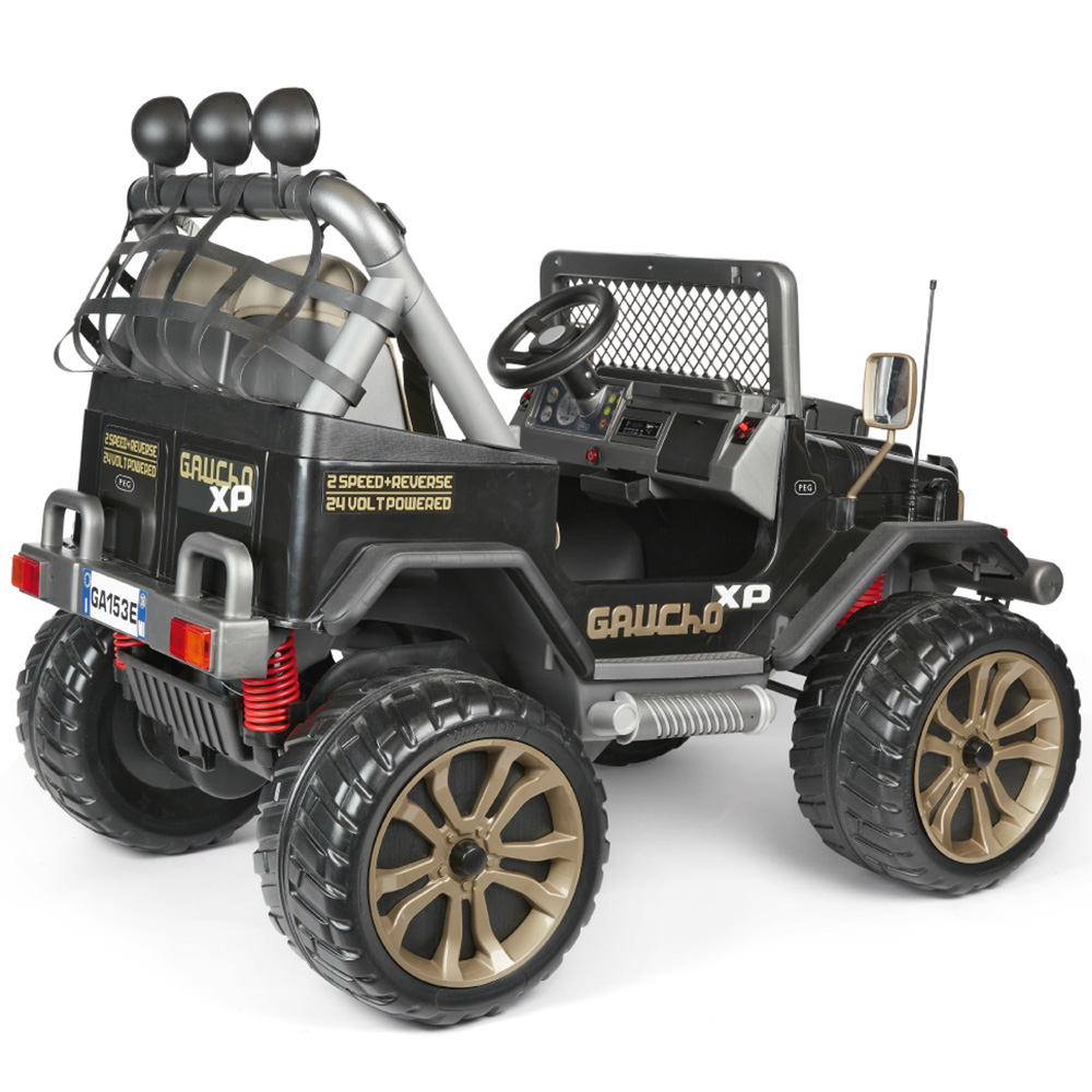 PEG Gaucho XP Kids Electric Ride-On Off-Road Vehicle Black and Gold 24V Image 5