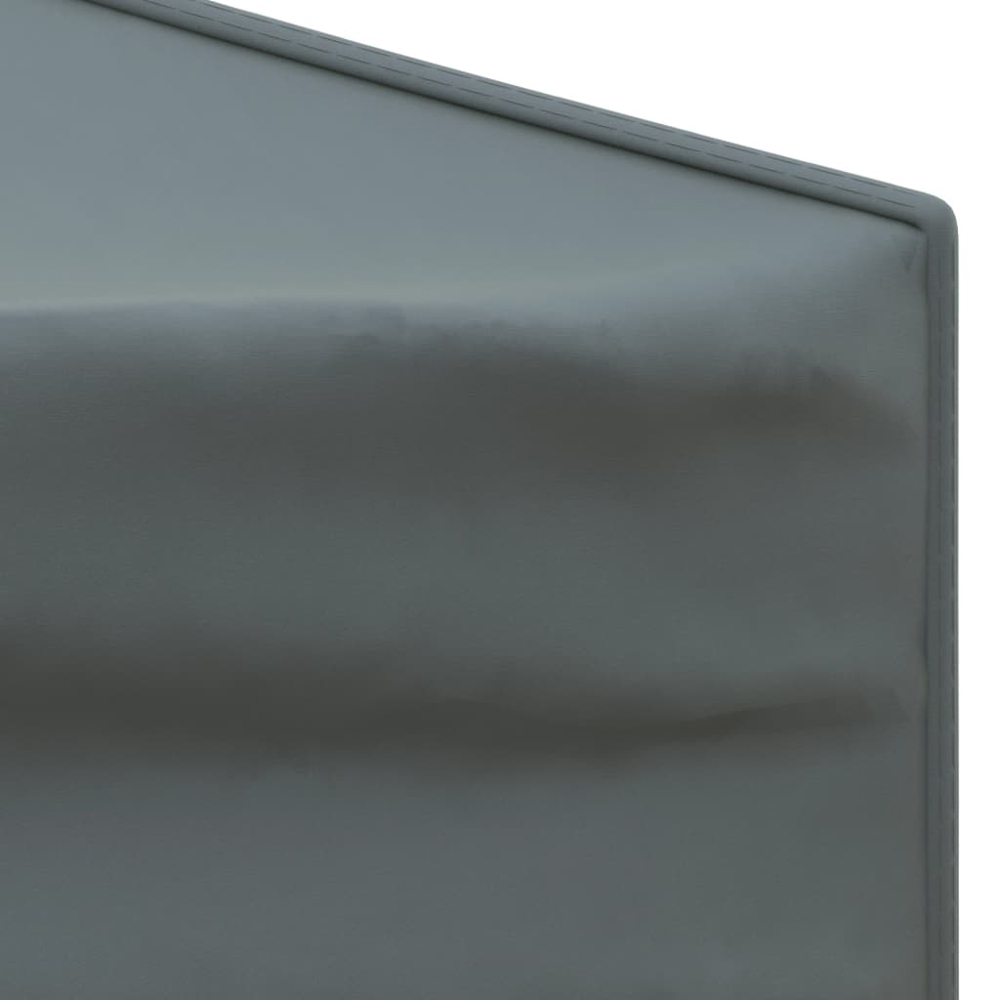vidaXL 2 x 2m Anthracite Foldable Party Tent with Sidewalls Image 5