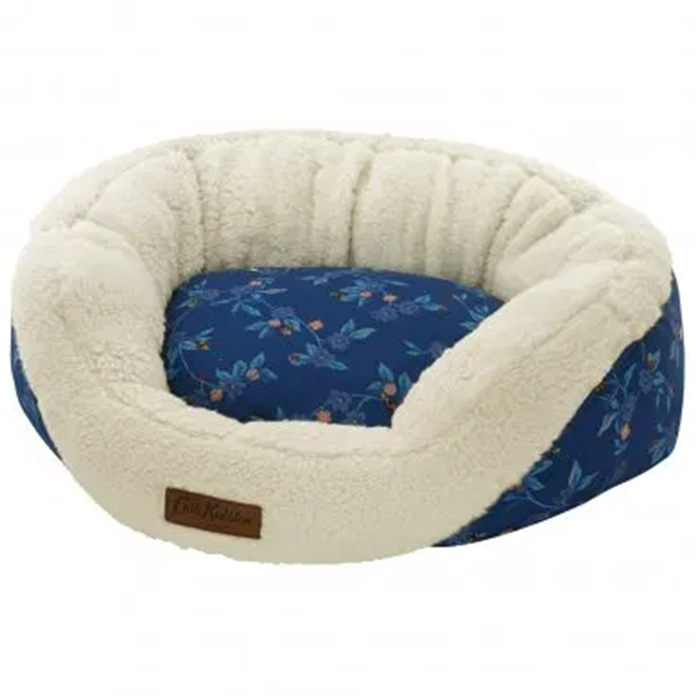Cath Kidston Flora Fauna Small Greenwich Flowers Cosy Pet Bed Image 2