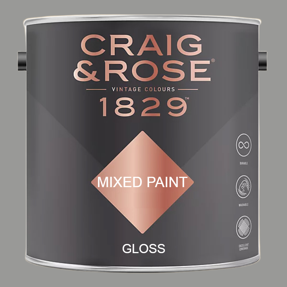 Craig & Rose 1829 Vintage Walls Wood and Metal Dundas Gloss Mixed Paint 2.5L Image 2