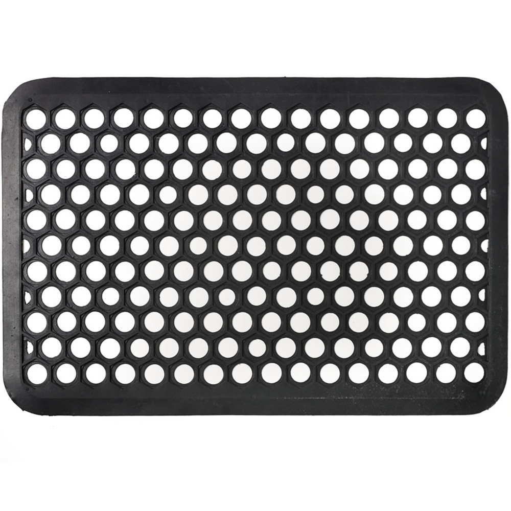 Wilko Rubber Ser Doormat 40 X 60cm