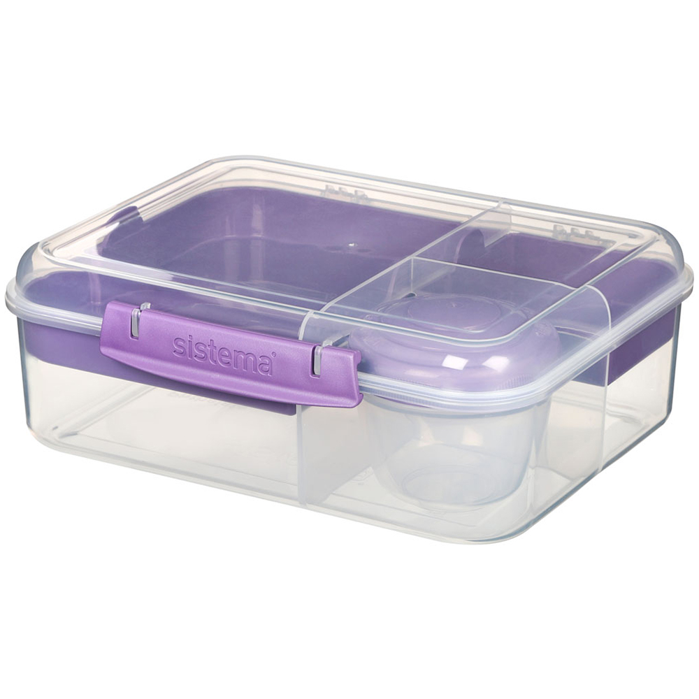 Single Sistema Bento Lunch To Go Lunch Box 1.65L in Assorted Styles Wilko