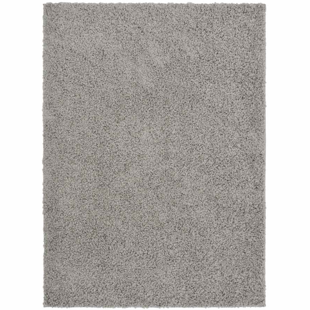 Shaggy Rug Grey 160 x 230cm Image 1