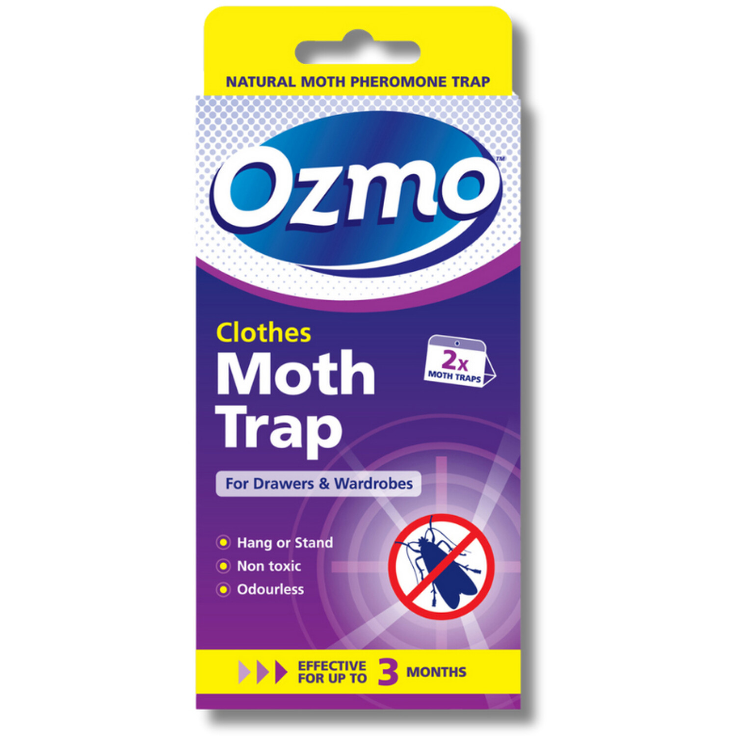 Pack of 2 Ozmo Moth Traps Image 1