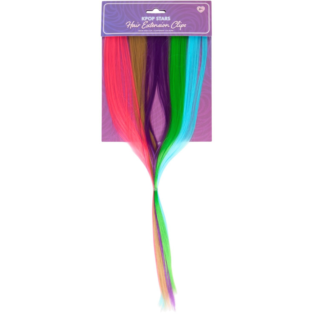 KPop Stars Hair Extension Clip Image 6
