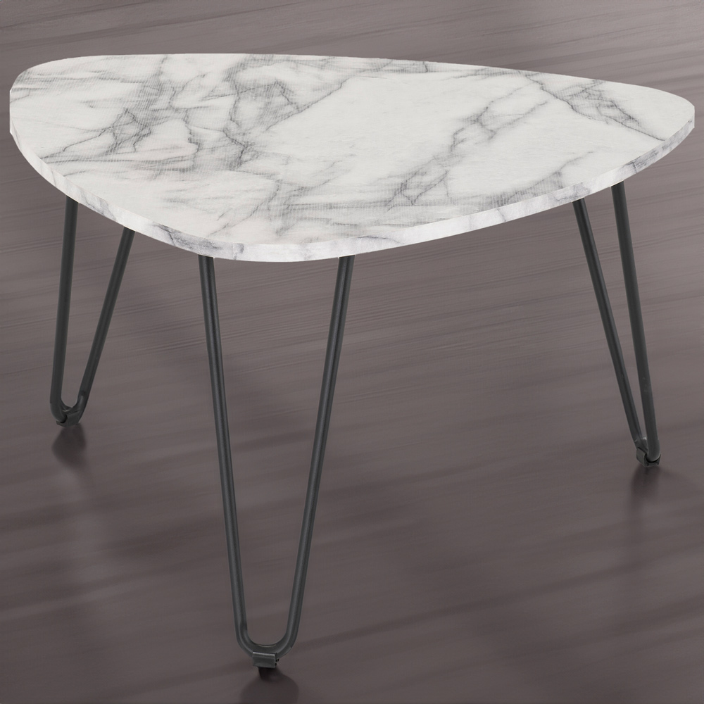 Seconique Trieste Marble Effect Coffee Table Image 1