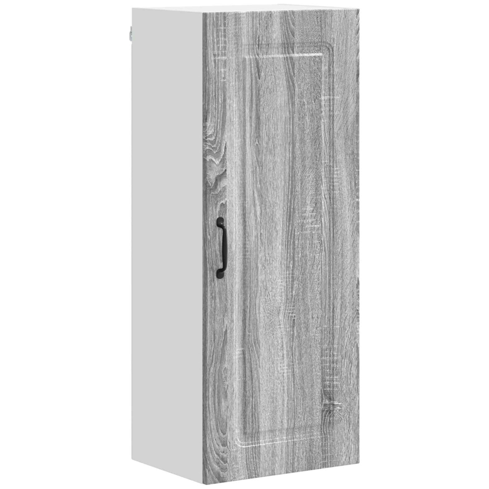 vidaXL Single Door Grey Sonoma Kitchen Wall Cabinet Image 2