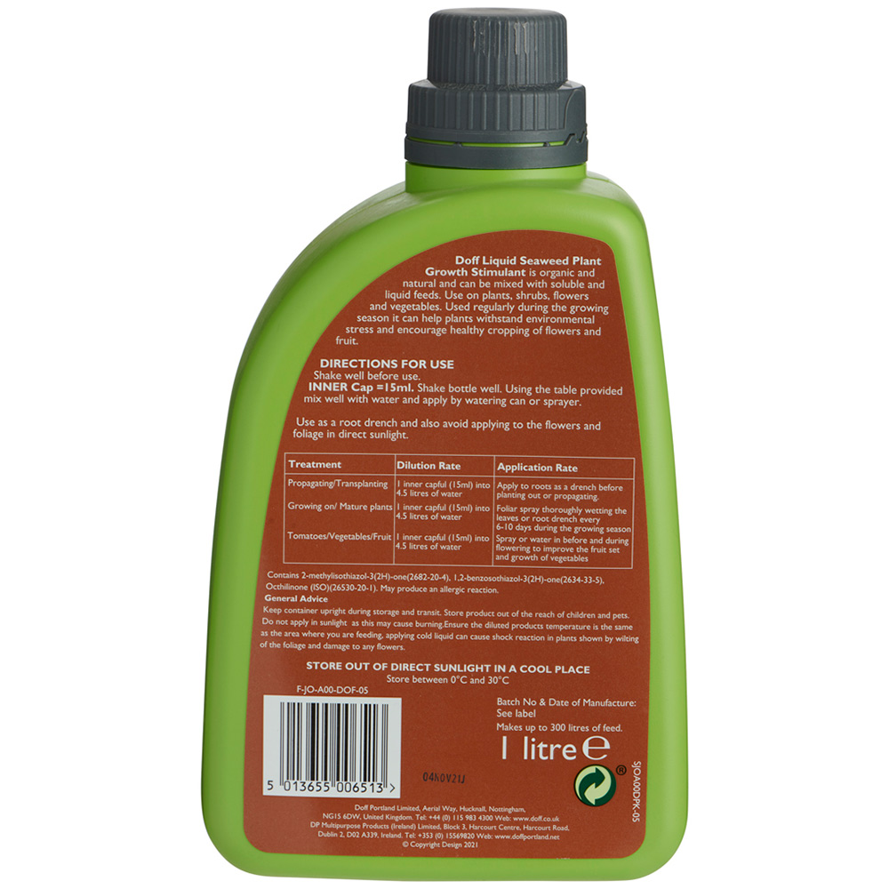 Doff Liquid Seaweed Concentrate Feed 1L Image 5