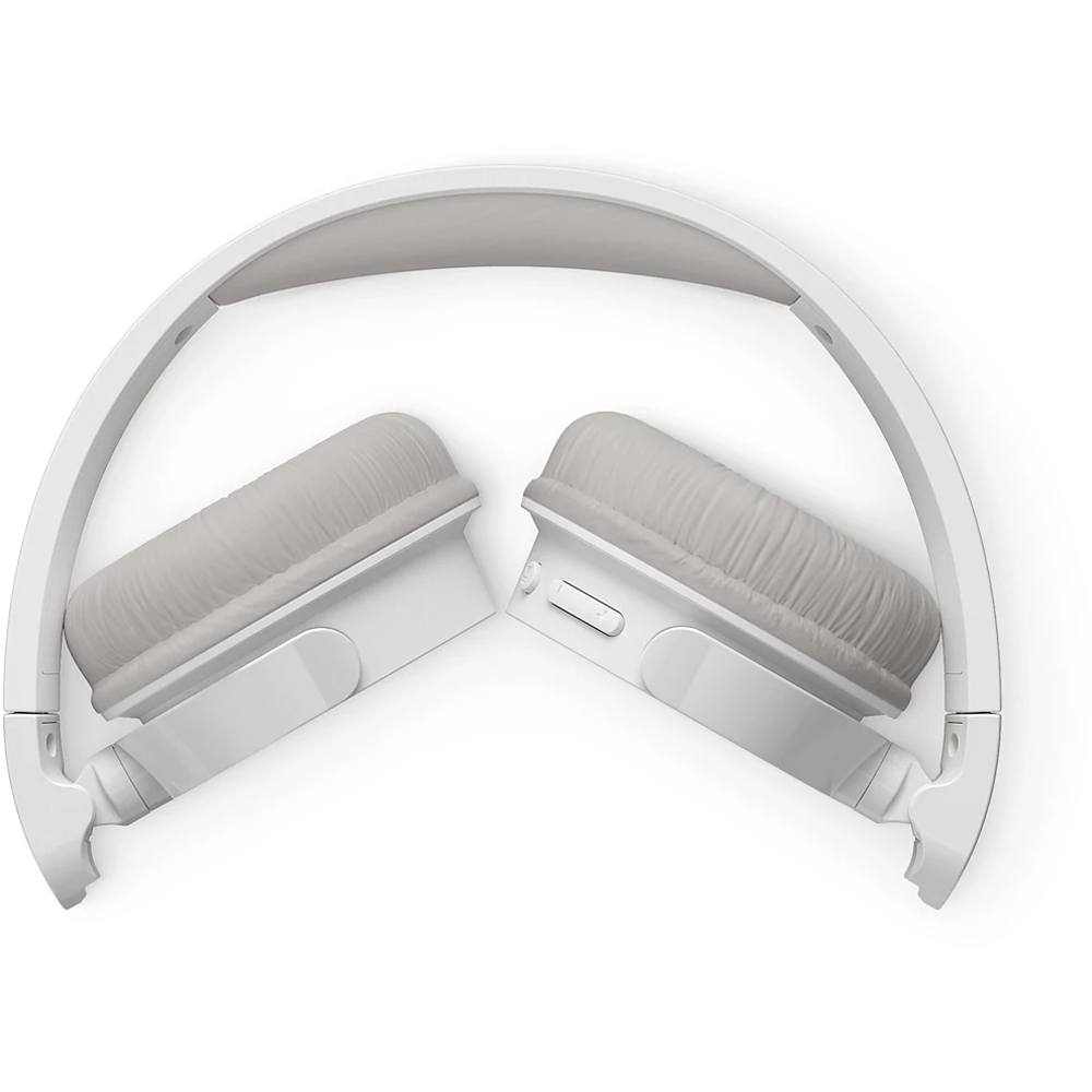 Philips TAH3209 White Passive Noise Isolation Lightweight On-Ear Wireless BT Headphones Image 4