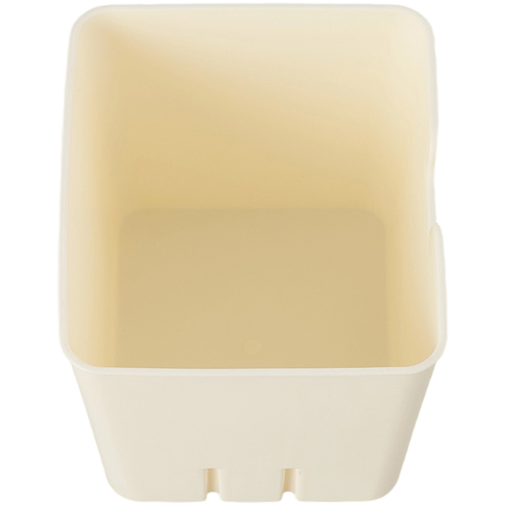 Living and Home 6 Compartment Cream Stackable Airtight Fridge Storage Container Image 5