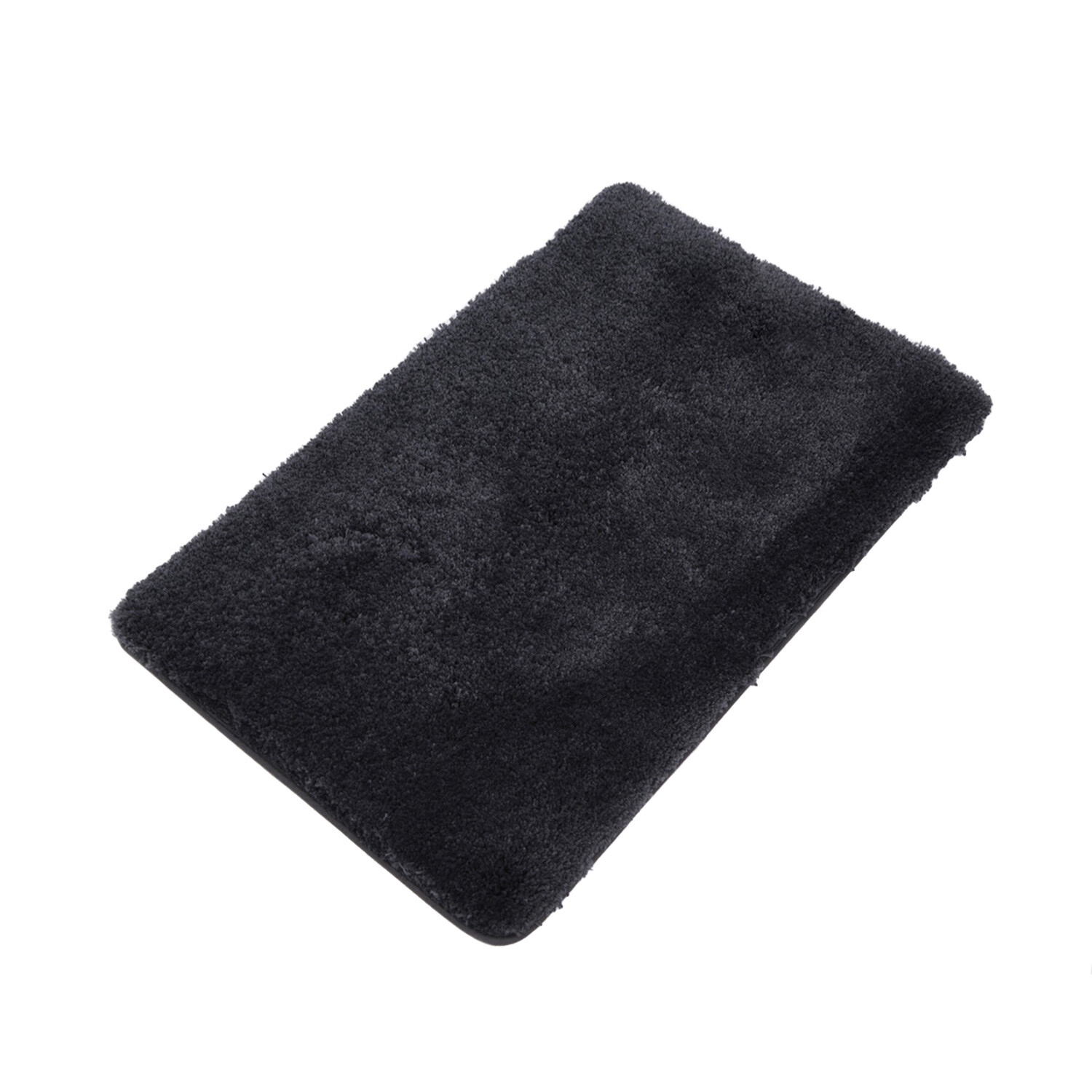 Deluxe Microfibre Bath Mat - Dark Grey Image