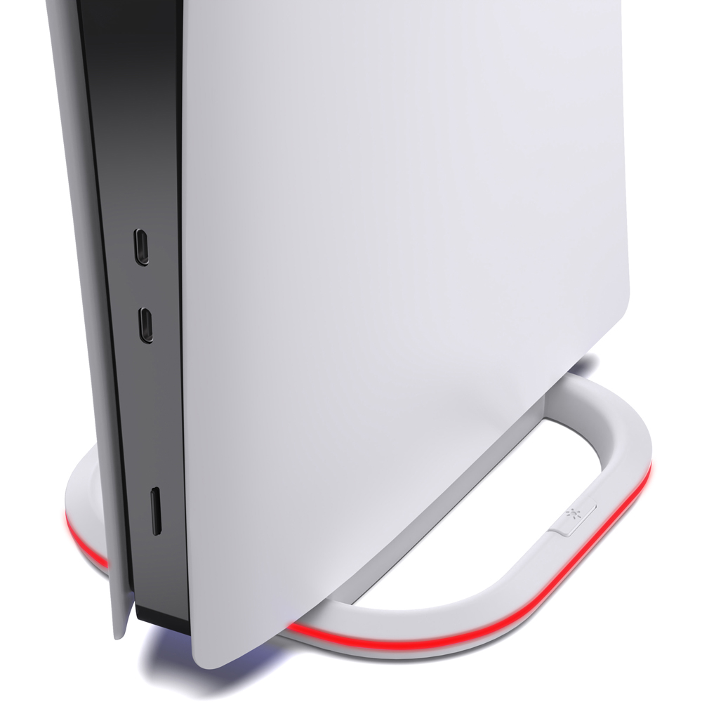 Subsonic PS5 and PS5 Slim RGB LED Vertical Gaming Stand Image 3